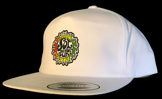 Sol Surf Five Panel Flat Bill Hat