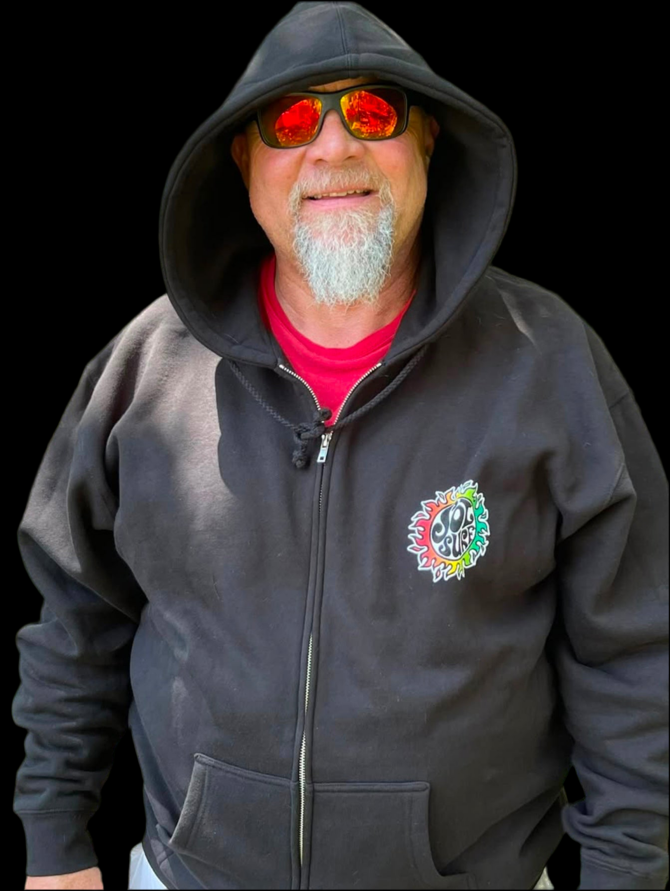 Sol Surf Front Zip Hooded Sweatshirt