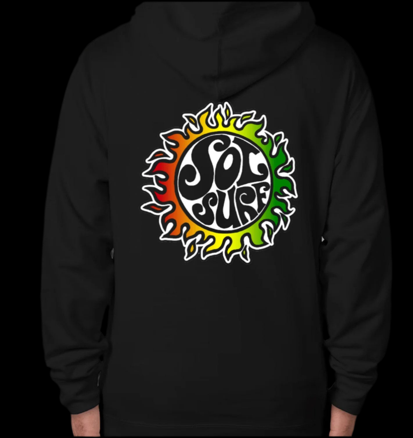 Sol Surf Pullover Hooded Sweatshirt