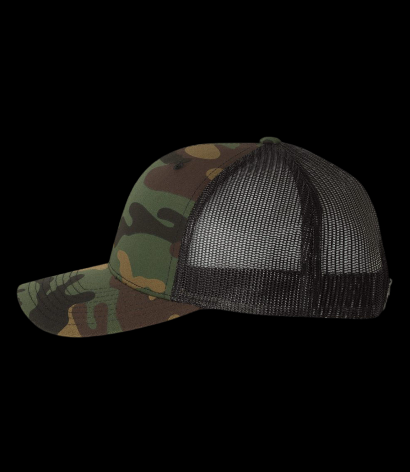 Sol Surf Six Panel Pre Curved Visor Trucker Hat